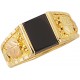 Genuine Black Onyx Men's Ring - by Mt Rushmore